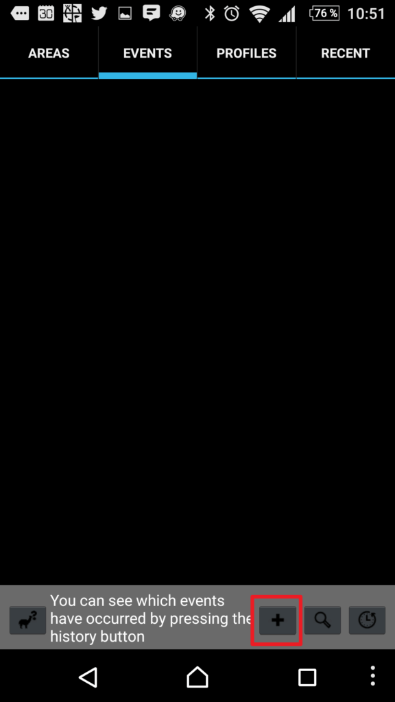 Přidání podmínky a akce