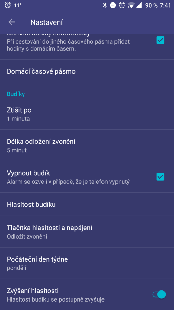 Budík v OnePlus 5 umí telefon zapnout