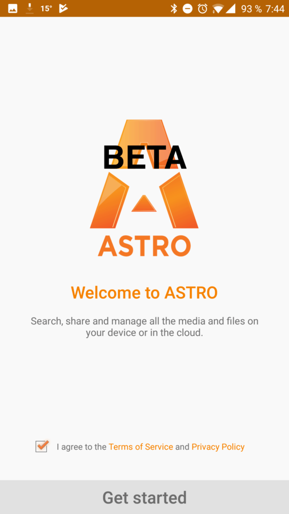 ASTRO File Manager BETA