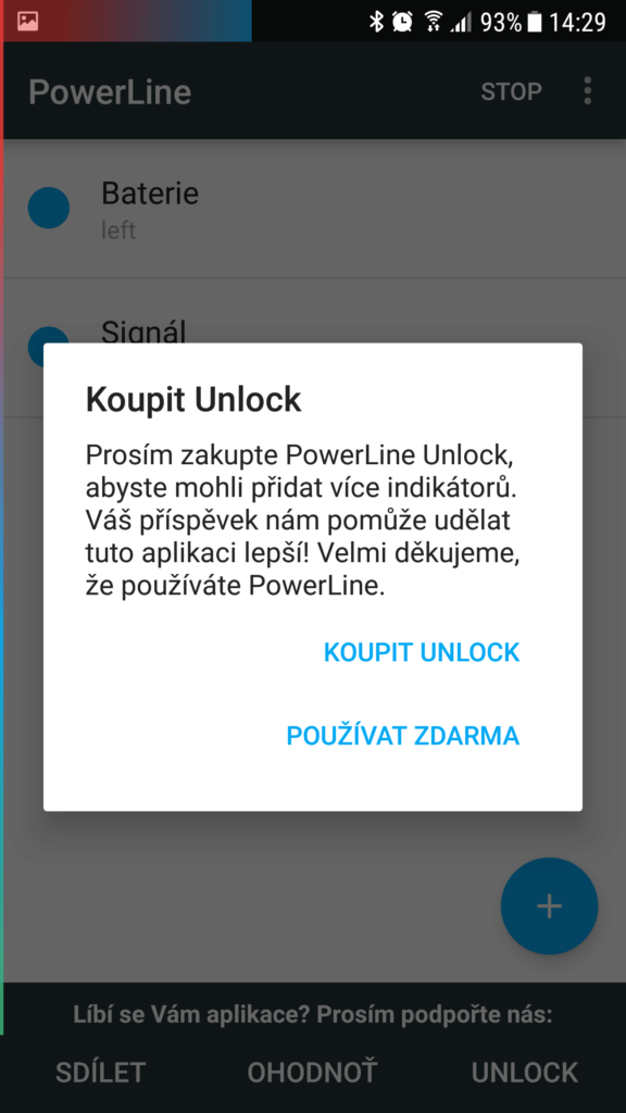 Aplikace PowerLine 5