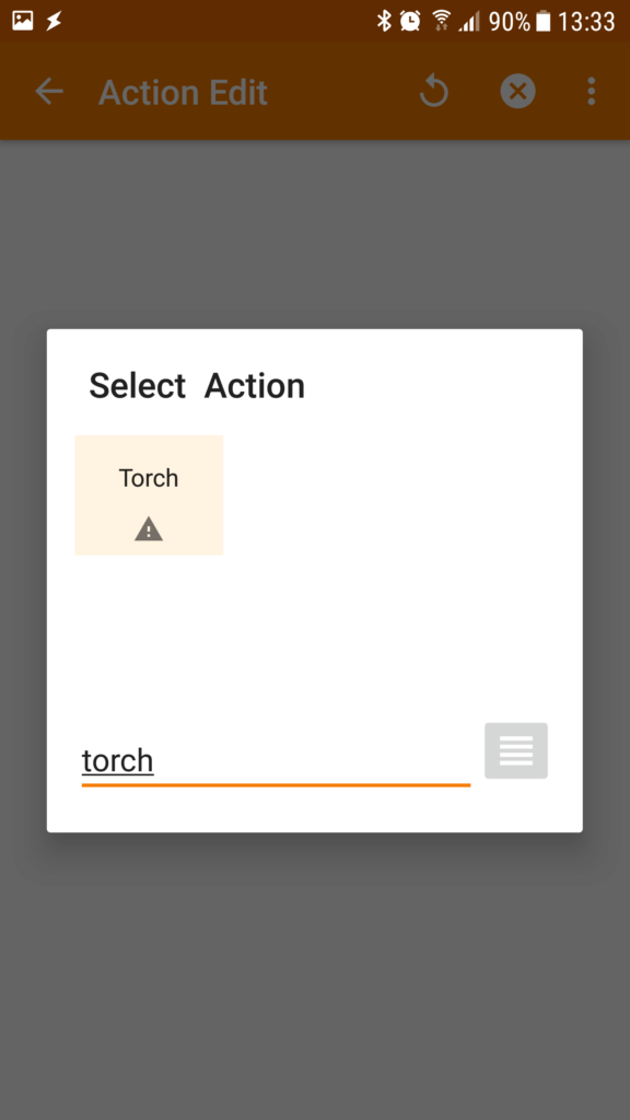 Automatizace Tasker torch 3