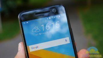 HTC 10 konstrukce horní strana