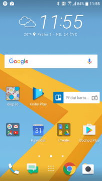 HTC 10 ukázka systému s rozhraním Sense 1