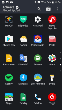 HTC 10 ukázka systému s rozhraním Sense 3