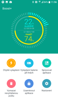 HTC 10 ukázka systému s rozhraním Sense 8