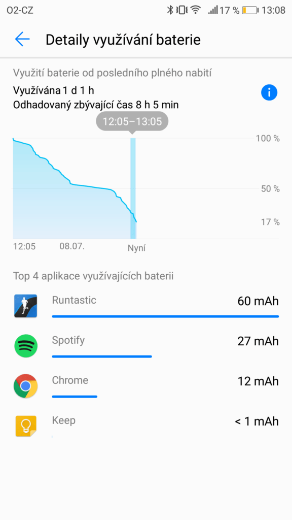 Honor 9 vydrz baterie 1