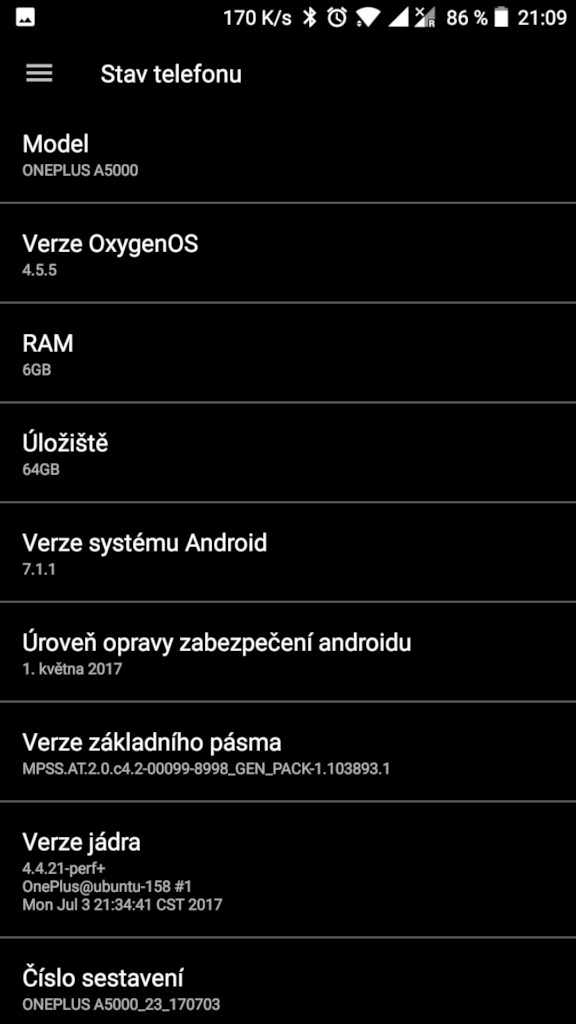 OnePlus 5 system 6