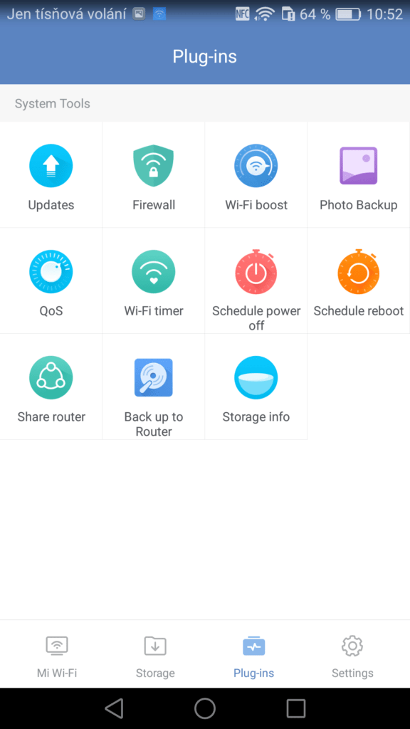 Xiaomi Mi R1D app aplikace