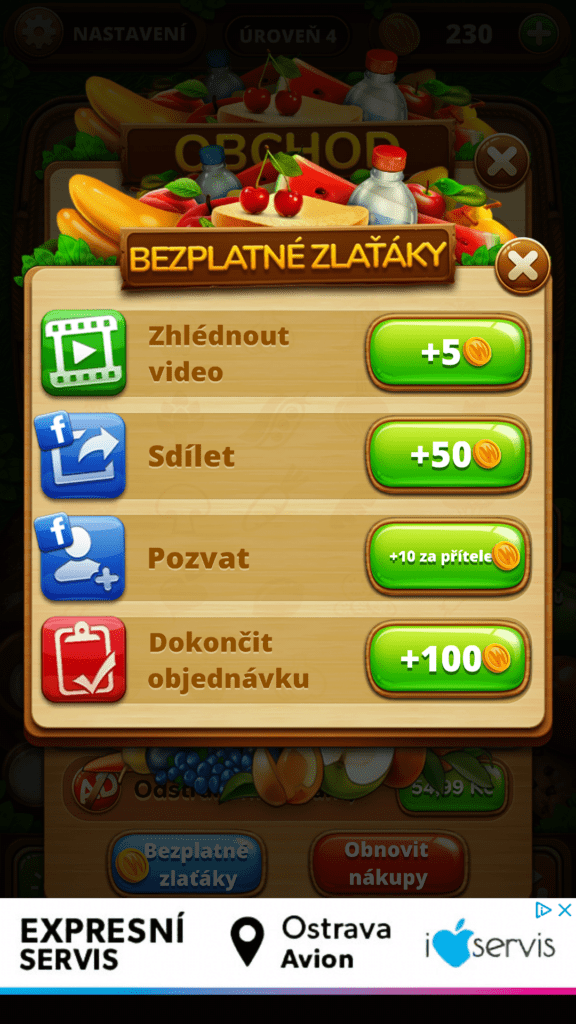 Bezplatné zlaťáky v Piknik slovo
