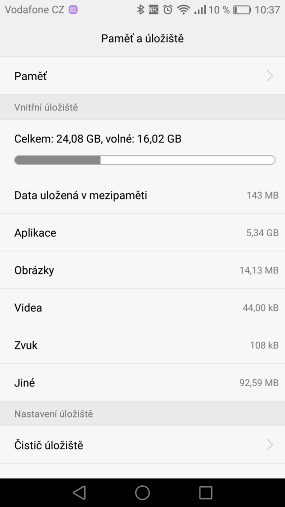 Honor 8 system Android EMUI 1