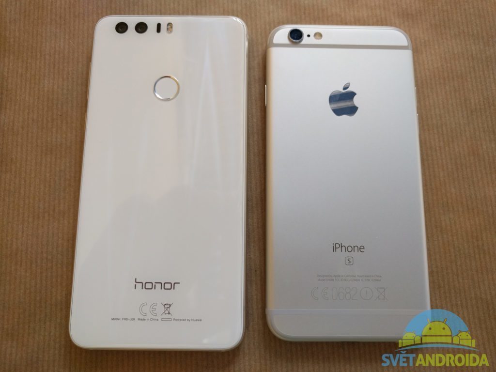 Honor 8 vs. iPhone 2