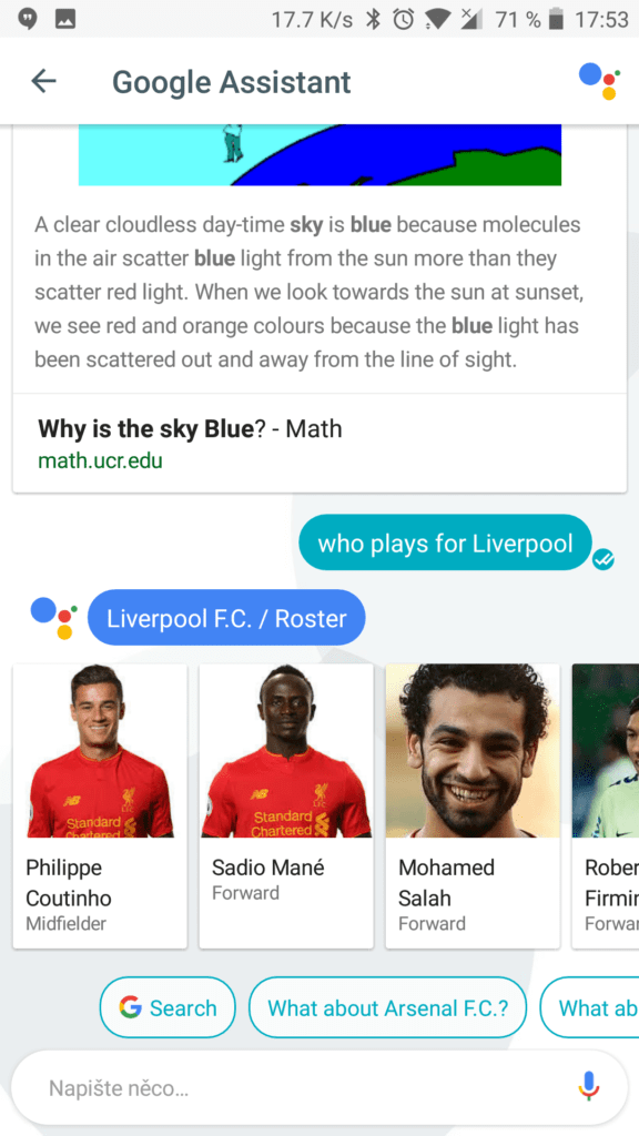sluzba google allo na webu