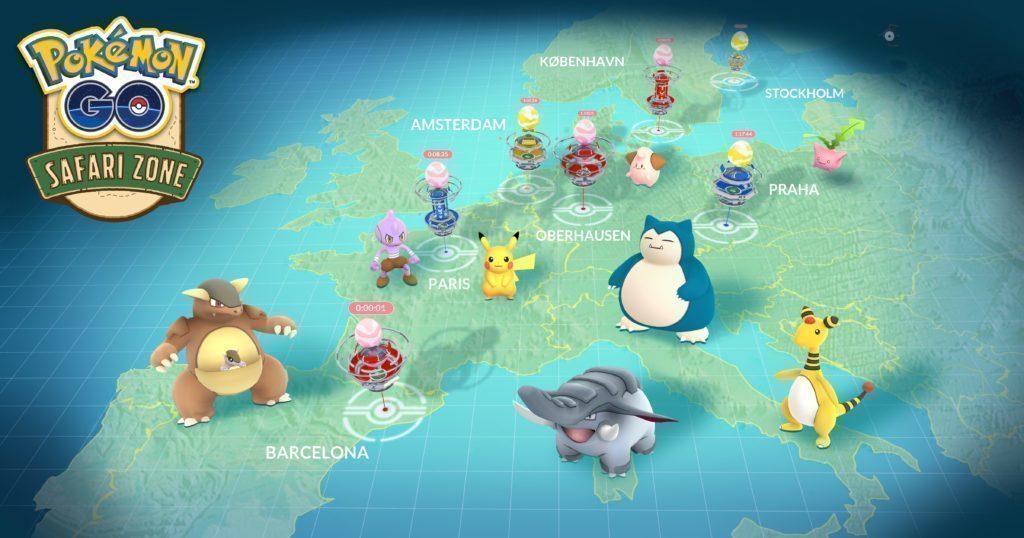 pokemon go safari zone