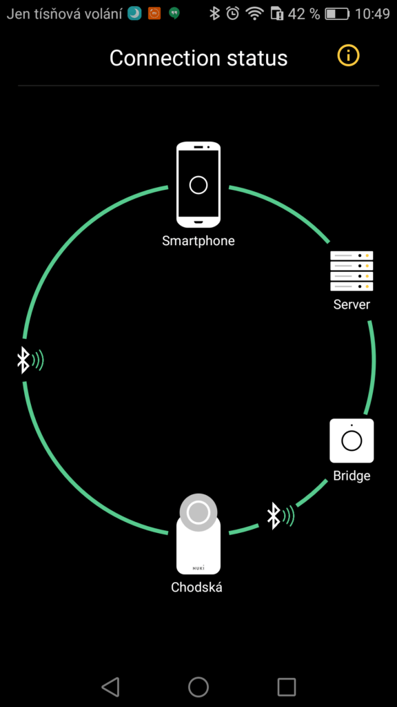 Nuki Smart Lock aplikace funkce 2