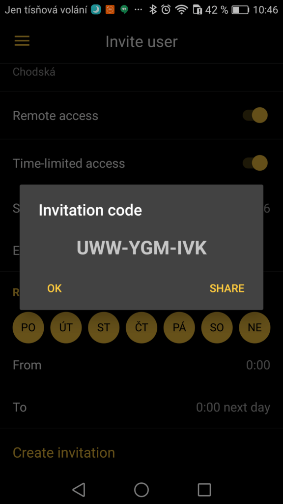 Nuki Smart Lock aplikace pristupy 3