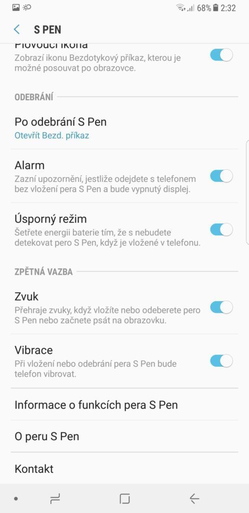 Samsung Galaxy Note 8 s pen