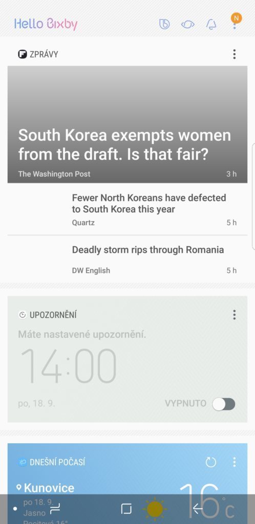 Samsung Galaxy Note 8 bixby 2