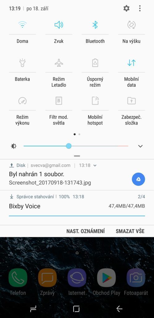 Samsung Galaxy Note 8 lišta 2