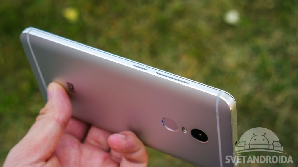 Xiaomi Redmi Note 4 konstrukce bok