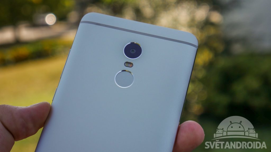 Xiaomi Redmi Note 4 konstrukce ctecka