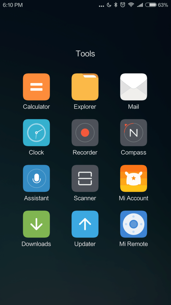 Xiaomi Redmi Note 4 systém MIUI 8