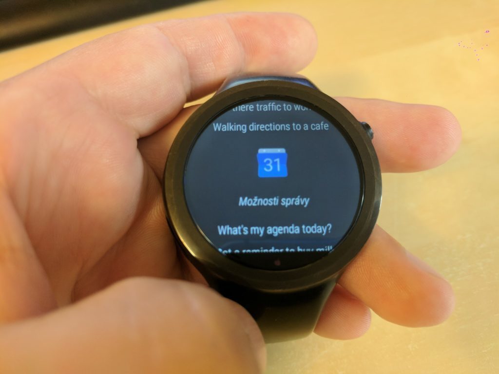 chytre hodinky android v cestine