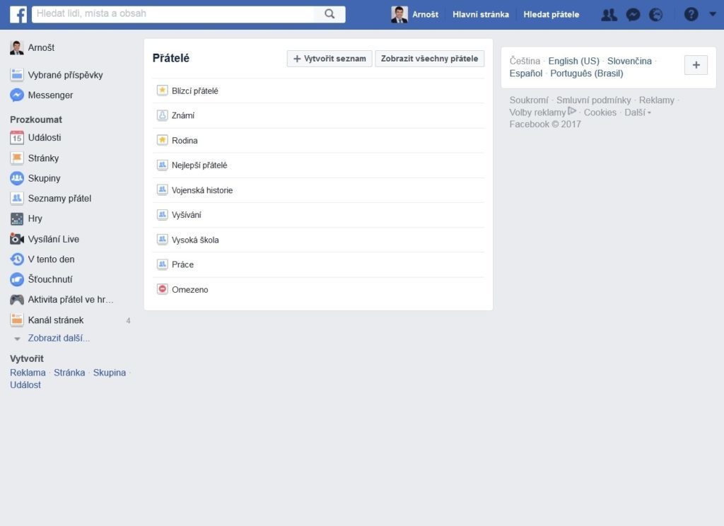 soukromi-na-facebooku-facebook-vytvoreni-seznamu-pratel