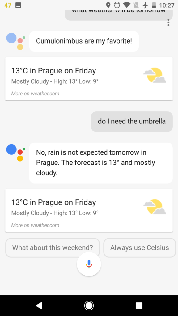 Recenze Google Pixel Google Assistant 7
