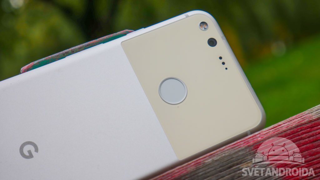 Recenze Google Pixel konstrukce fotoaparat