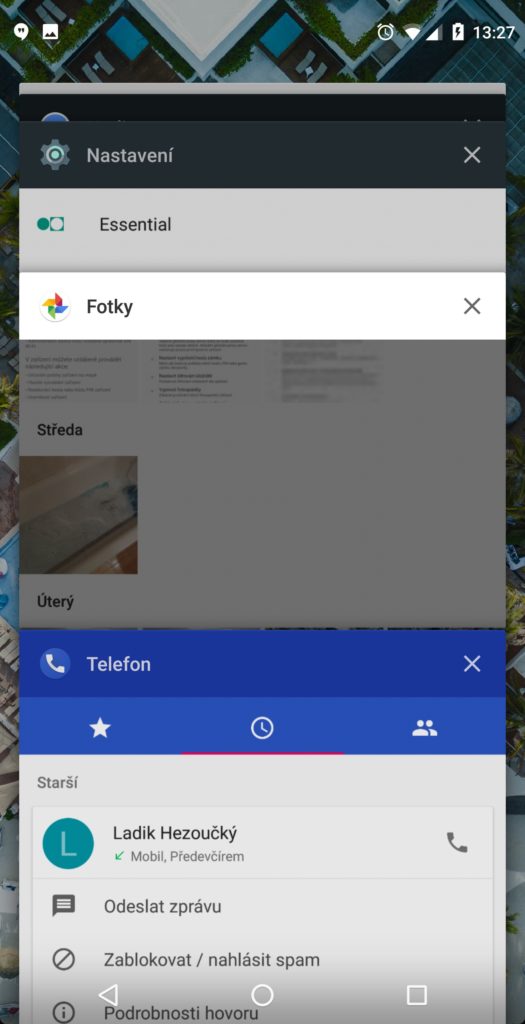 Telefon Essential Phone PH 1 system Android 5