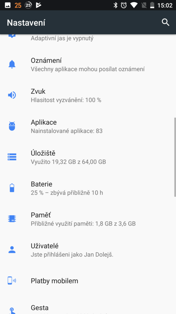Telefon Nokia 8 system Android 42