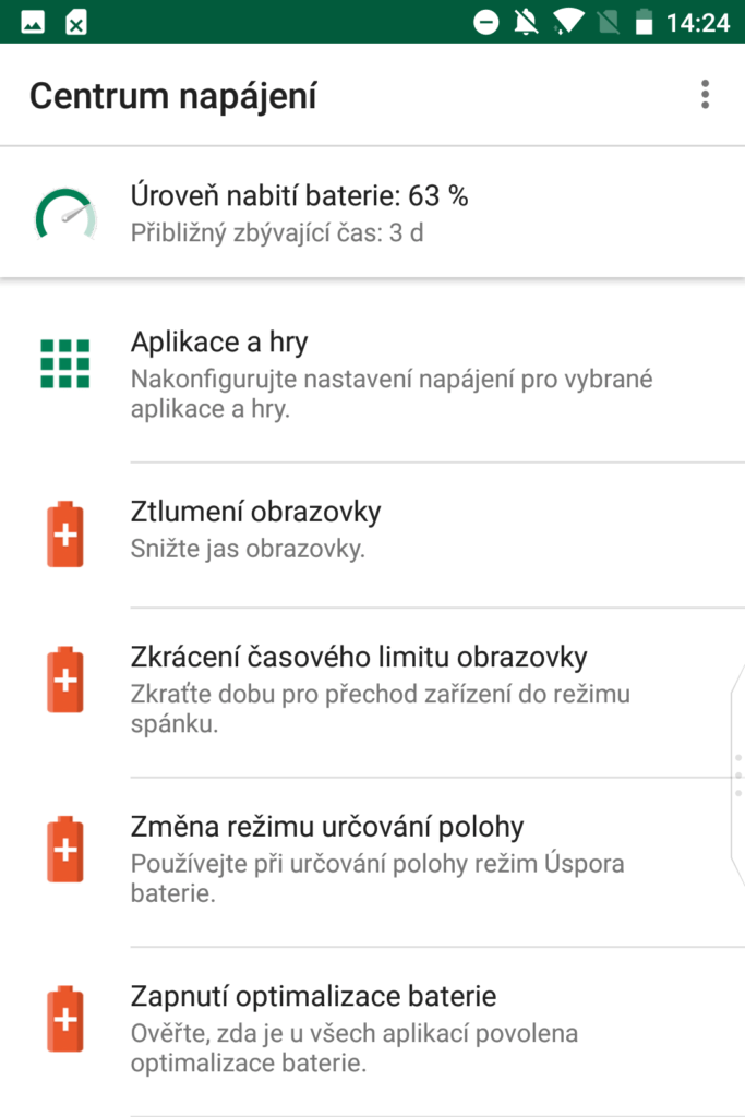 centrum napajeni blackberry