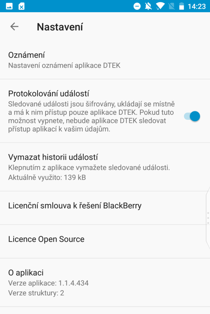 nastaveni dtek