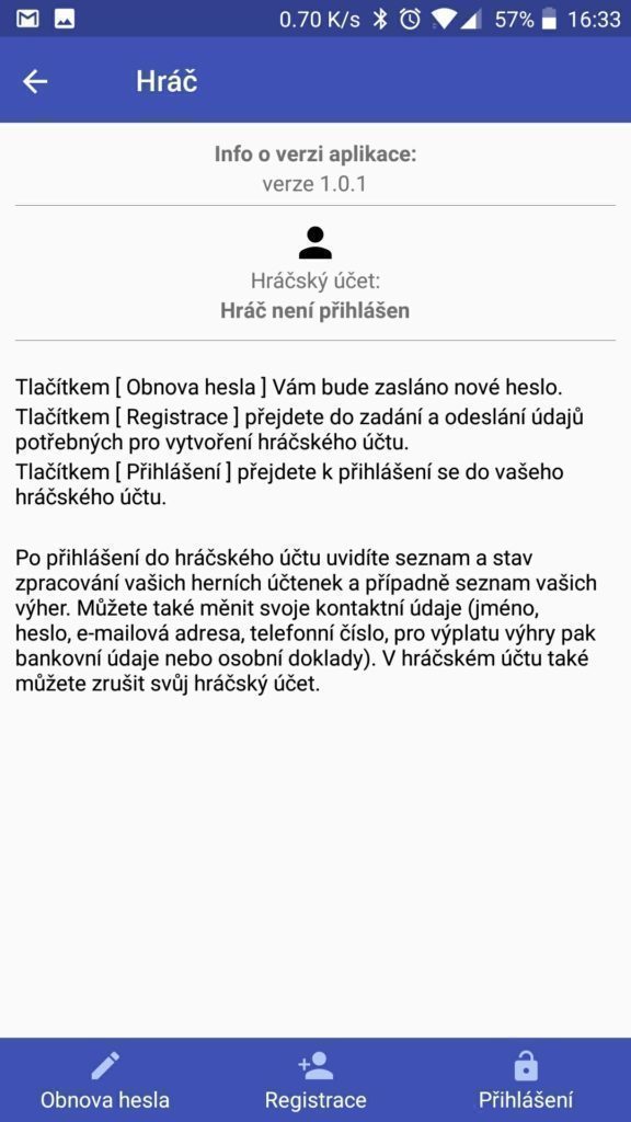 uctenkovka registrace