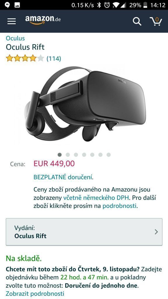 Android amazon v češtině (3)