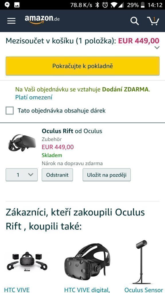 Android amazon v češtině (4)