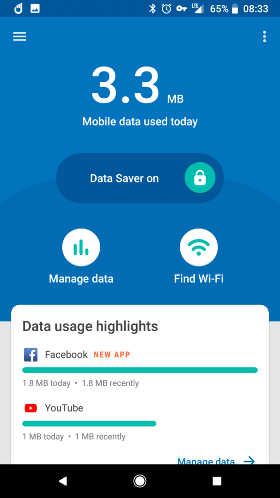 Google Datally 4