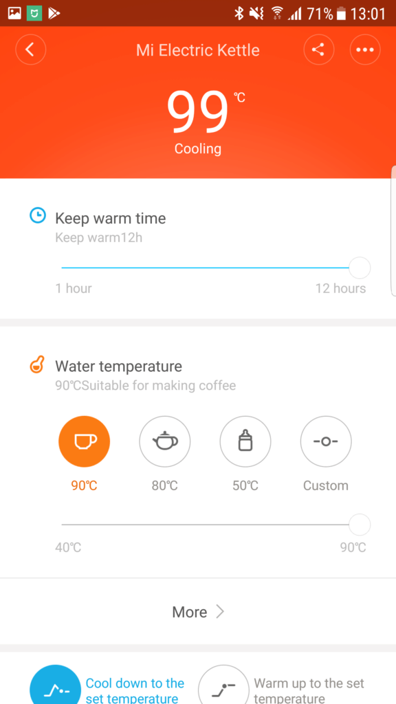 MiHome Xiaomi rychlovarna konvice 6