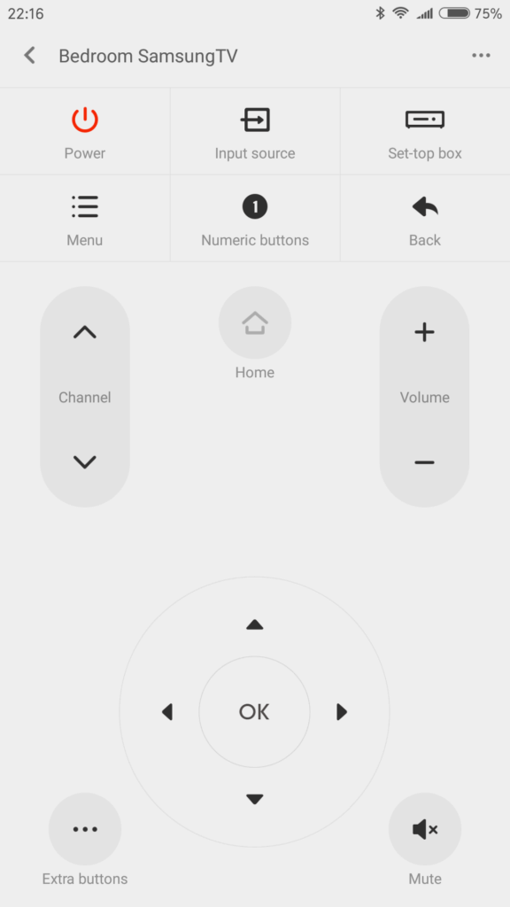Xiaomi Mi Note 2 dálkový ovladač 2