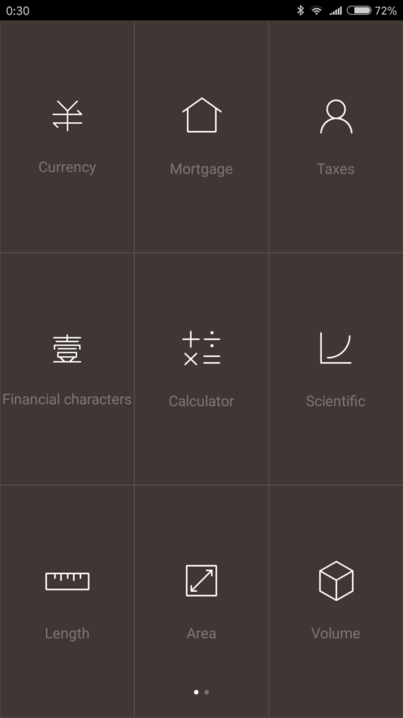 Xiaomi Mi Note 2 kalkulačka 3