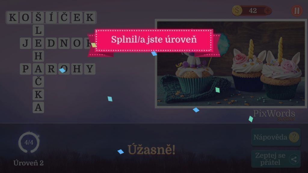 Úroveň dokončena