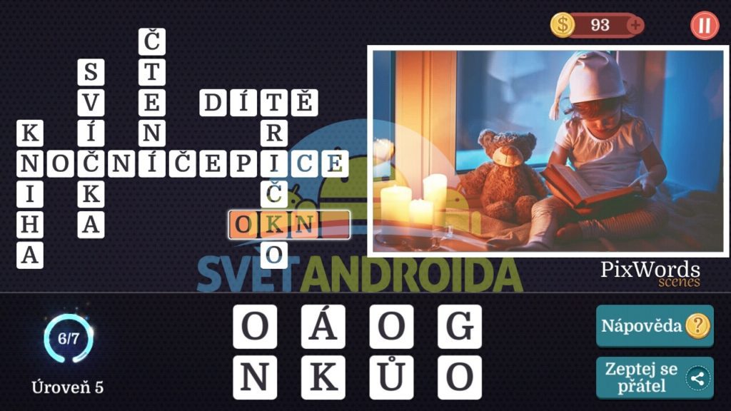 PixWords Scenes napoveda