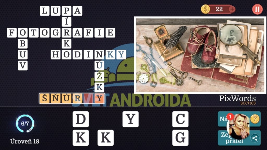 PixWords Scenes napoveda