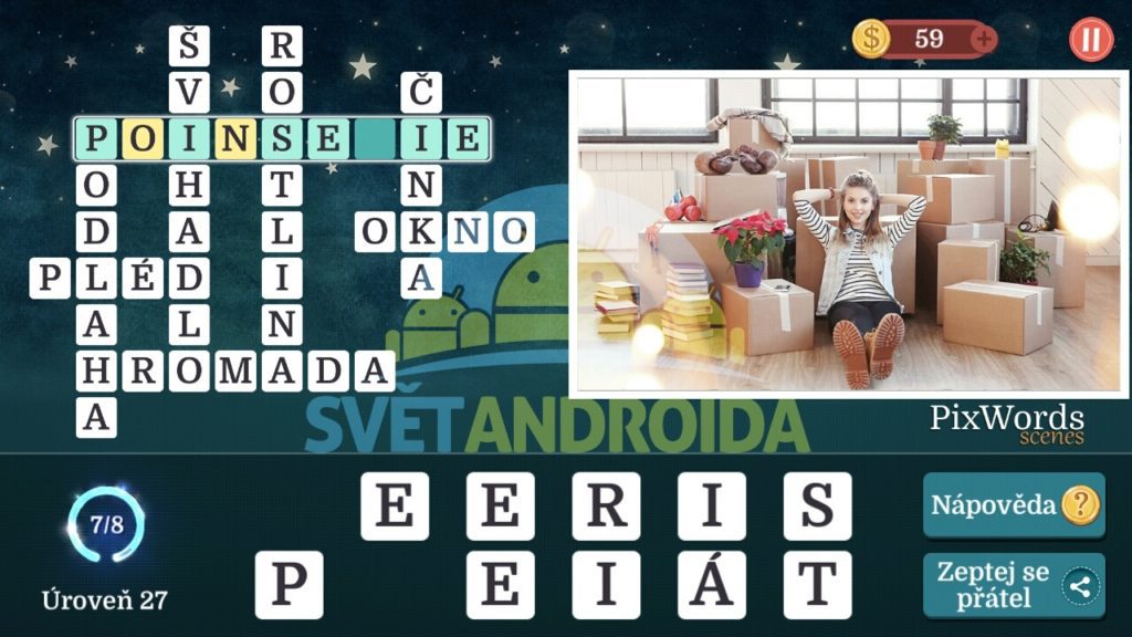PixWords Scenes napoveda
