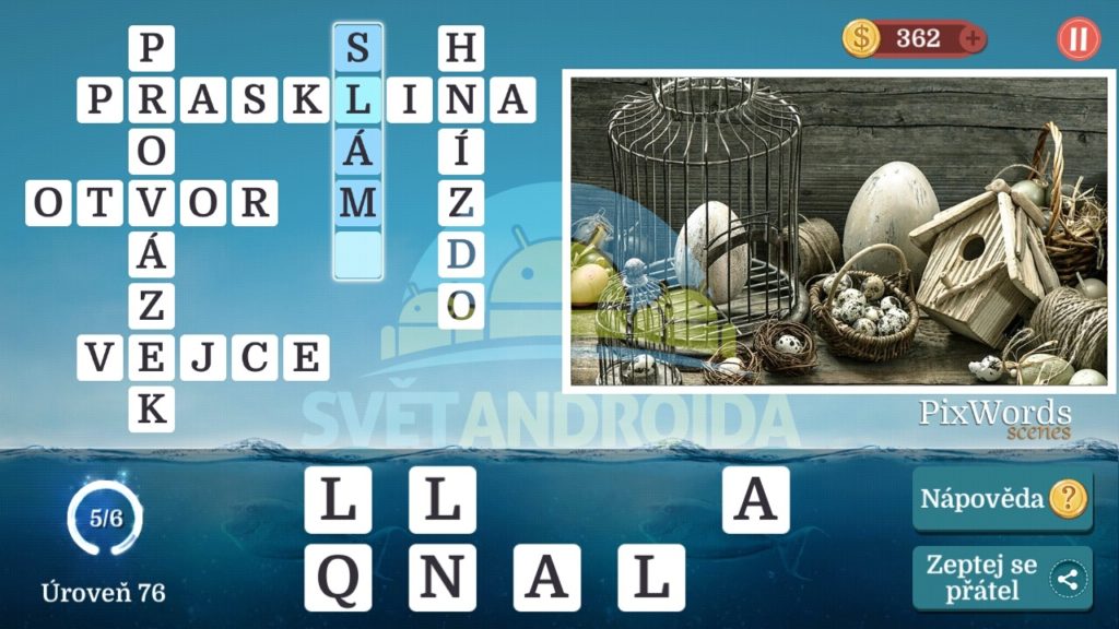 PixWords Scenes napoveda