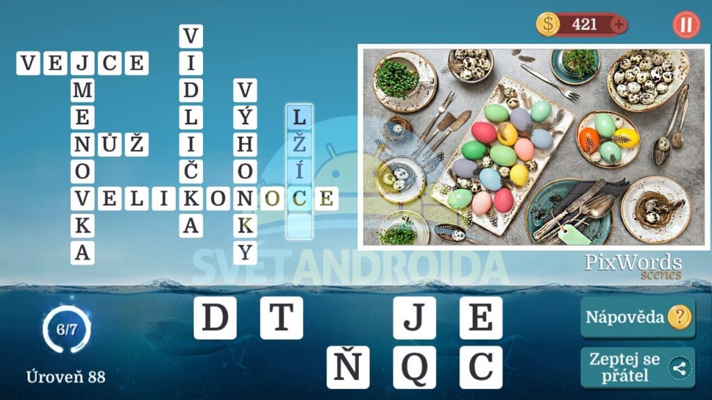 napoveda PixWords Scenes