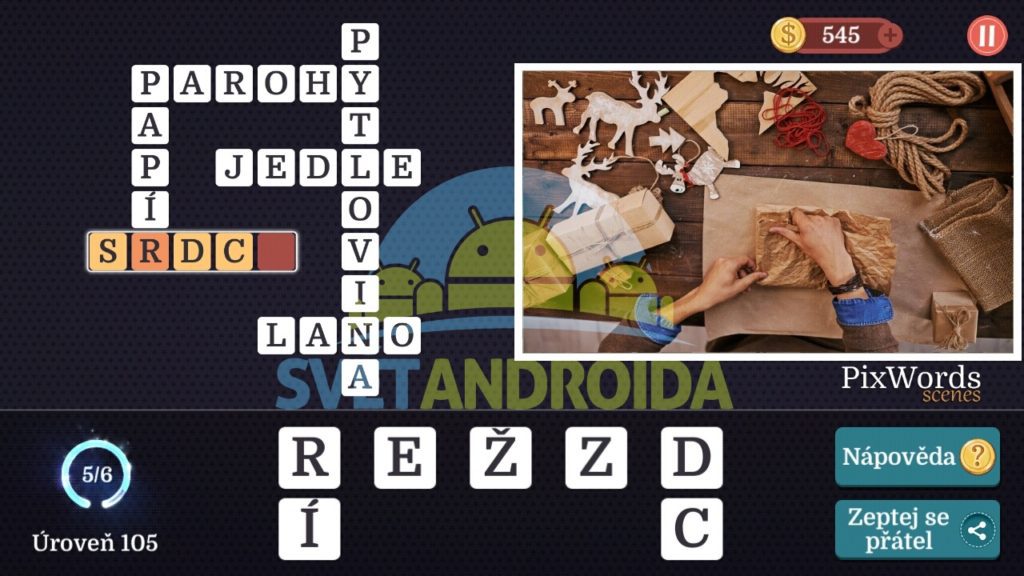 PixWords Scenes odpovědi