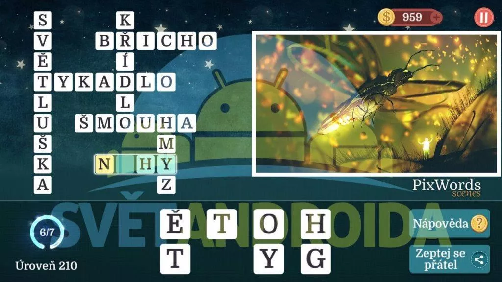 napoveda Pixwords Scenes
