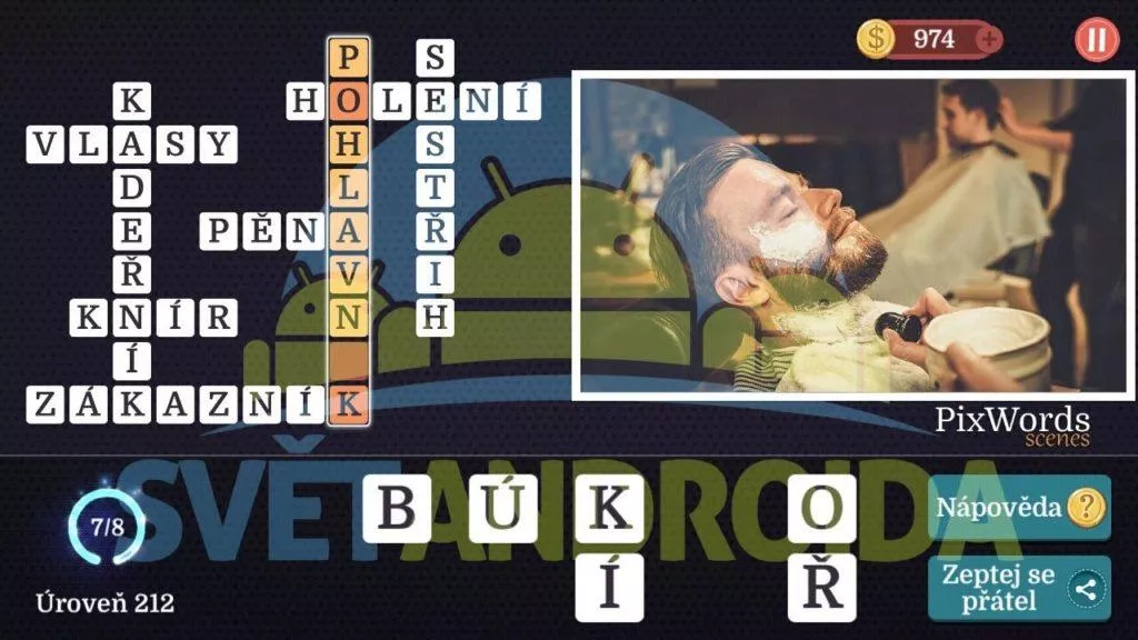 Pixwords Scenes napoveda