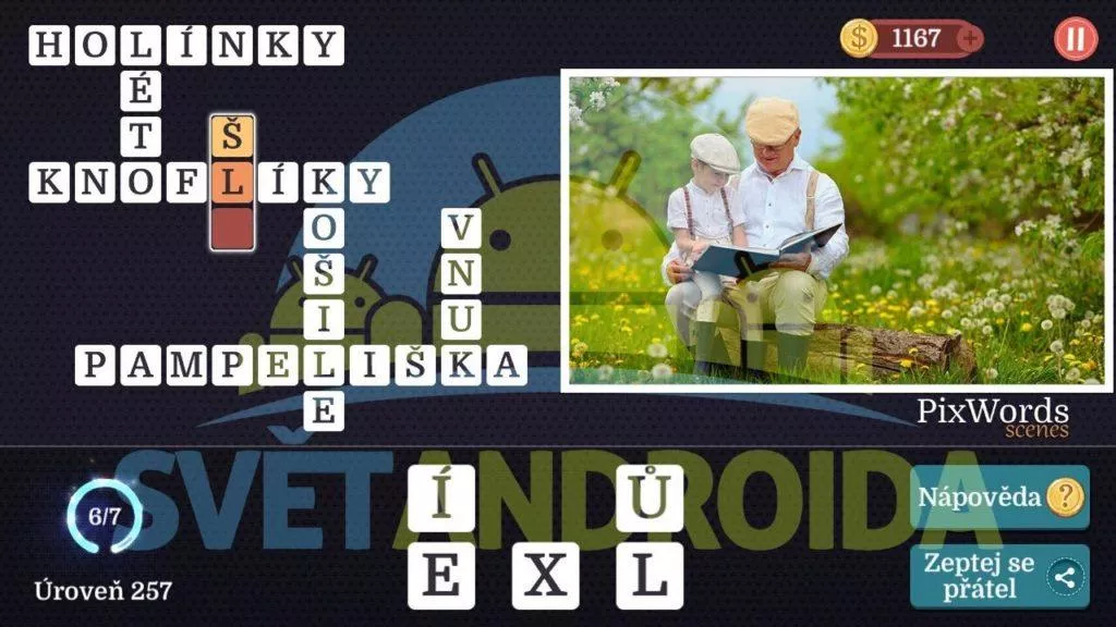 Pixwords Scenes odpovedi